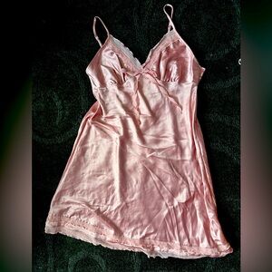 Victoria’s Secret pink nightie slip with bow (see matching items for sale)